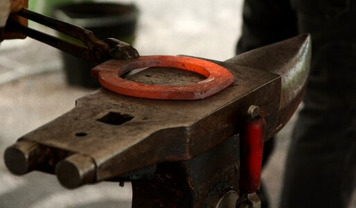 Horseshoe blacksmith farrier