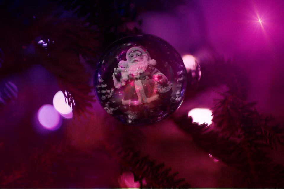 Christmas ornaments star blue