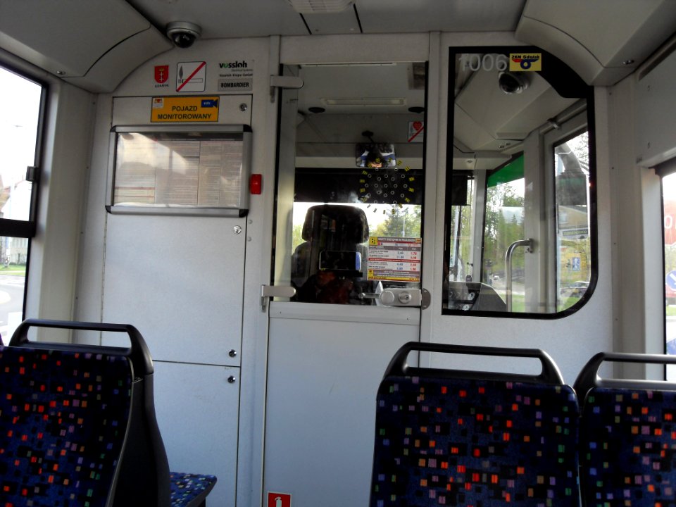 Bombardier NGT6-2 in Gdańsk interior front