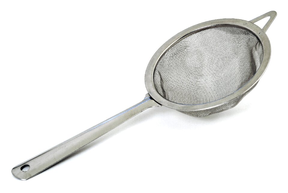 Kitchen strainer metal