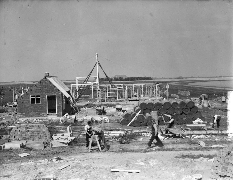 Boerderijenbouw in Noordoostpolder bij Markenesse, Bestanddeelnr 903-5330