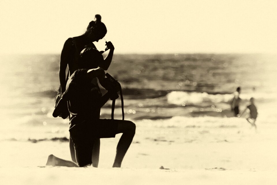 Sepia photography recording