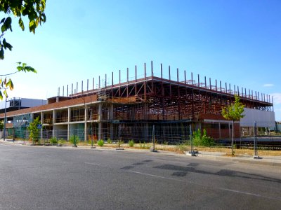 Boadilla del Monte - Construcción paralizada (desde 2010) del Complejo Deportivo Condesa de Chinchón (ex Parque del Deporte y la Salud) 03