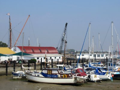Boats in Heybridge Basin