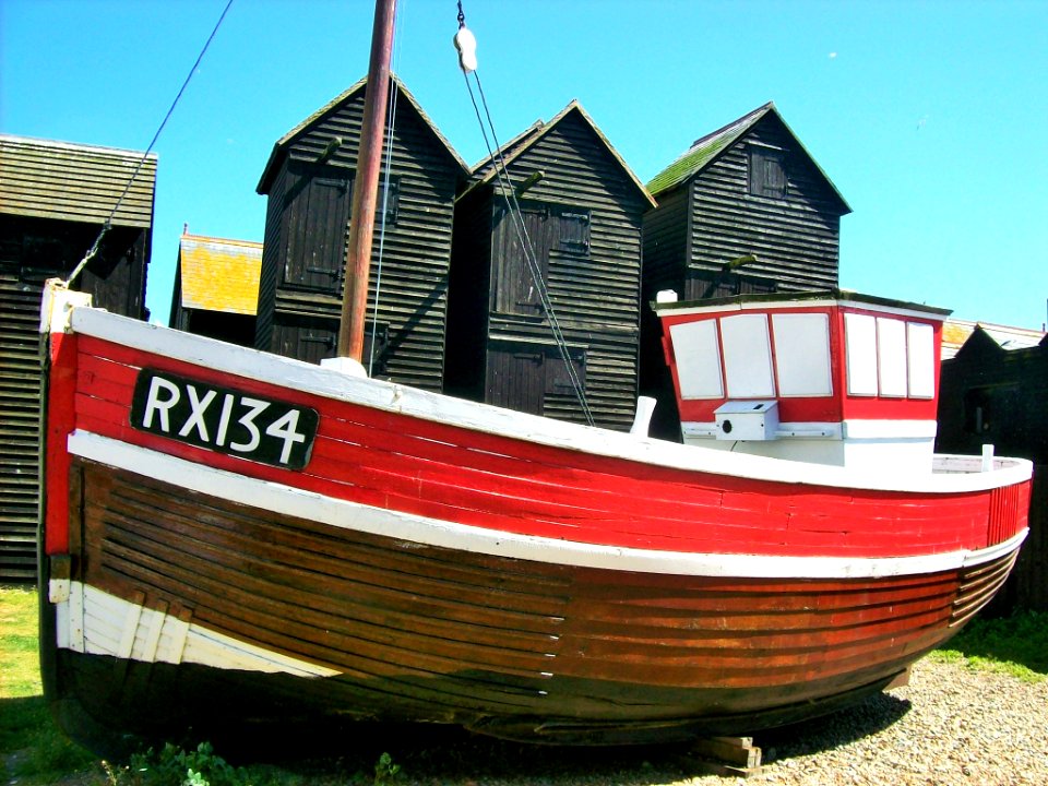 Boat on the Stade, Hastings