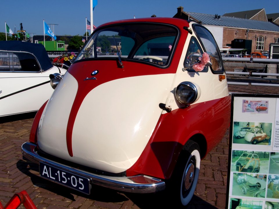 BMW Isetta (1957), Dutch licence registration AL-15-05 pic3