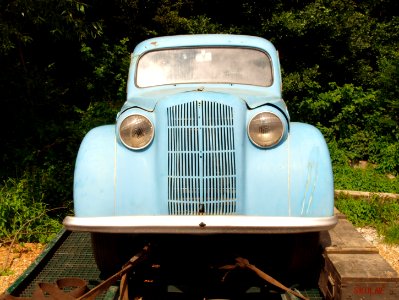 Blue oldtimer pic2