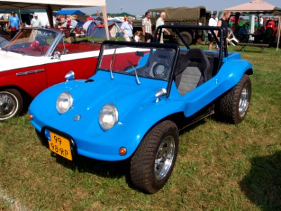 Blue Volkswagen Buggie