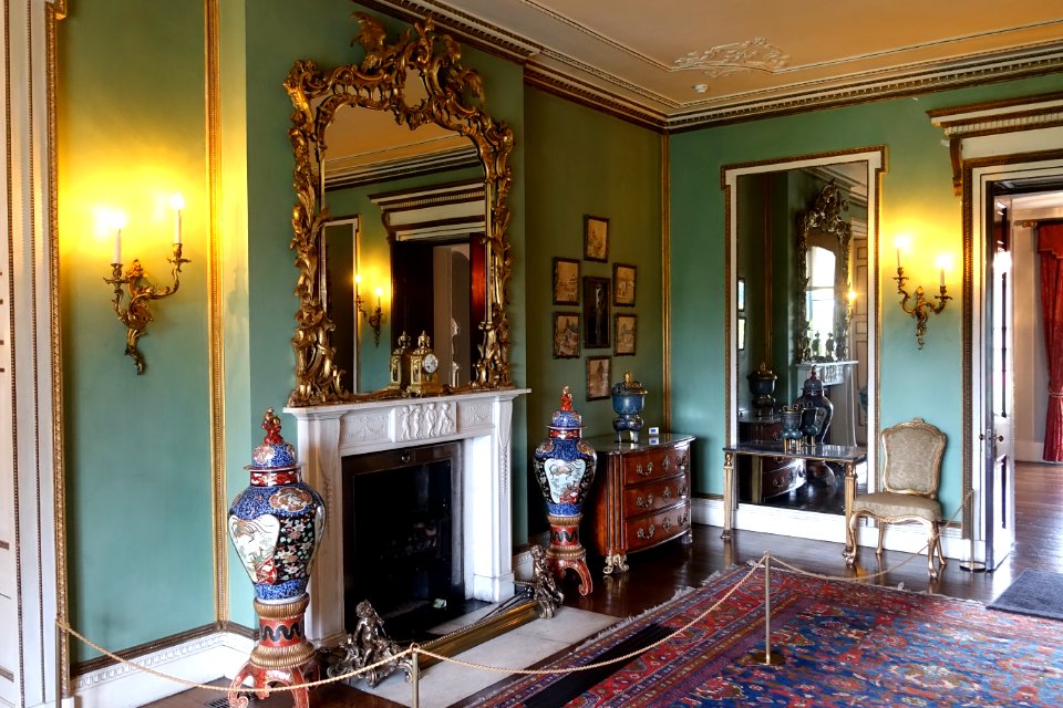 Blue Drawing Room - Shugborough Hall - Staffordshire, England - DSC00320