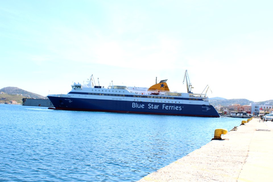 Blue Star Ferries Paros Boat