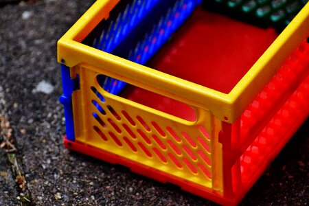 Stow plastic colorful