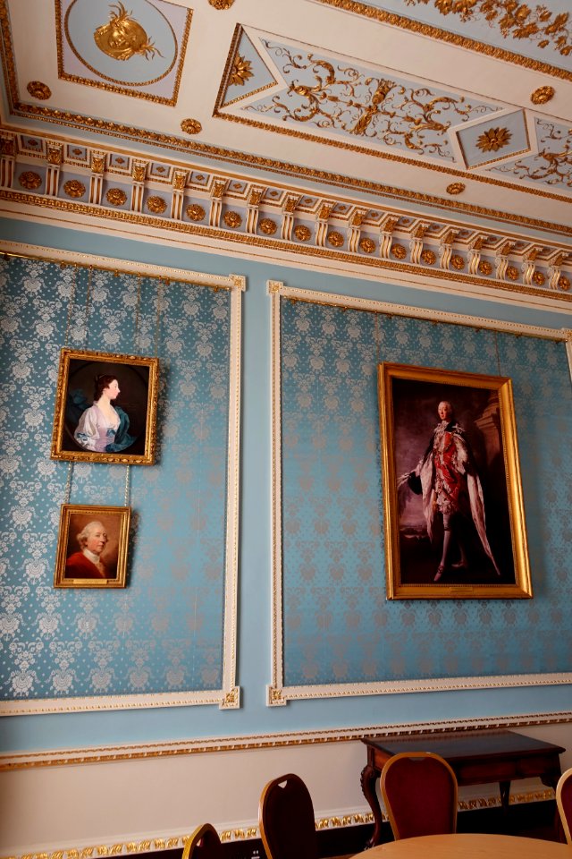 Blue Drawing Room - Stowe House - Buckinghamshire, England - DSC07104