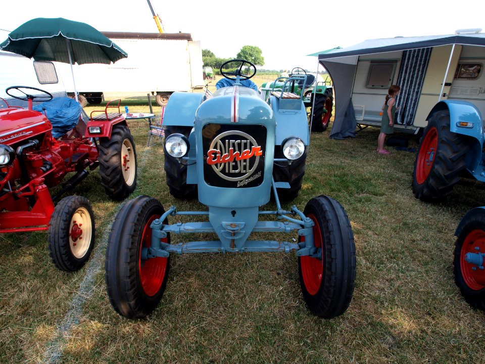 Blue Eicher diesel luftgeguhlt logo