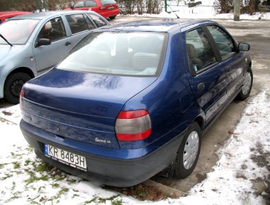 Blue Fiat Siena HL 1,4 in Kraków (3)