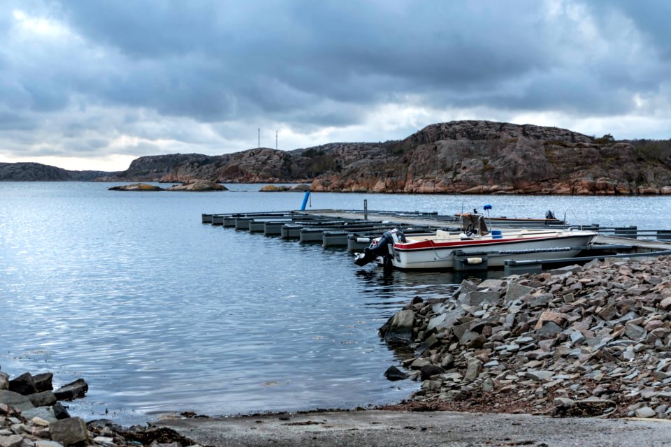 Boat ramp in Slävik harbor