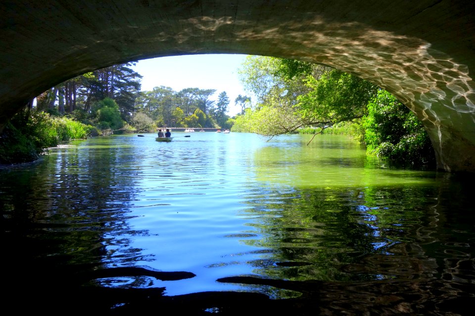 Boating on Stow Lake - Golden Gate Park, San Francisco, CA - DSC03693