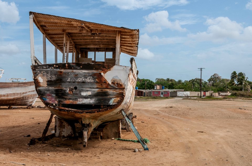 Boat in Chacachacare 2