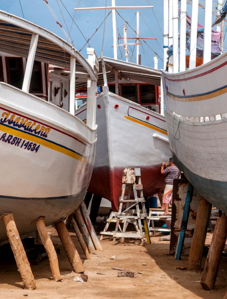 Boats in Chacachacare 8