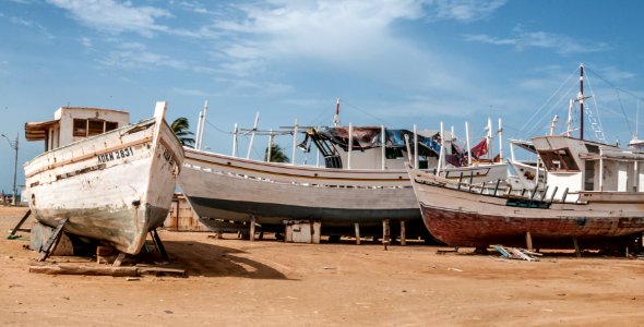 Boats in Chacachacare
