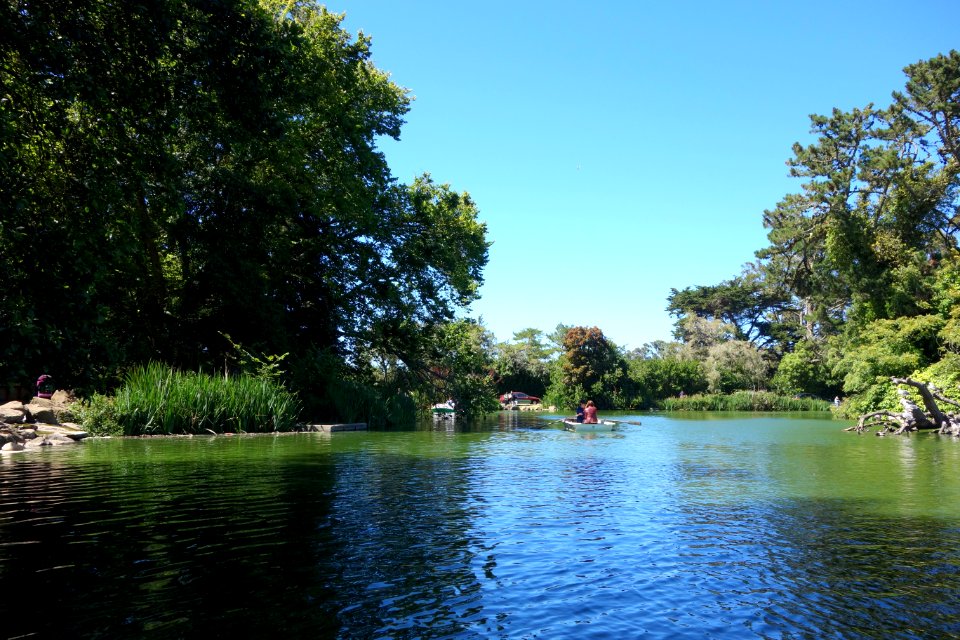 Boating on Stow Lake - Golden Gate Park, San Francisco, CA - DSC03681