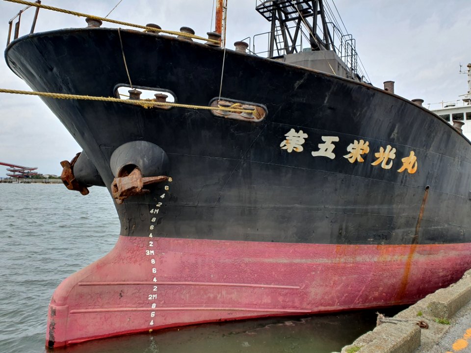 Boats in Kisarazu port 17
