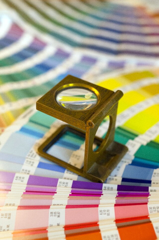 Printing house color pantone