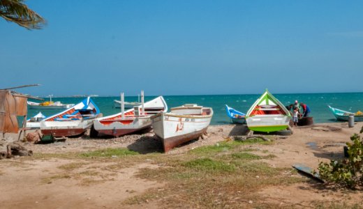 Boats in Punta de Piedras