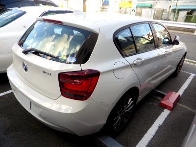 BMW 116i (F20) rear