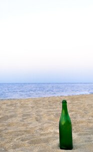 Glass beach sand photo