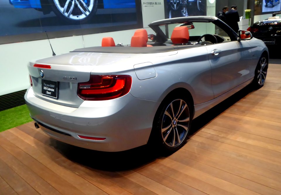 BMW 220i Cabriolet Sport (F23) rear