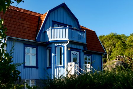 Blue villa in Örn, Sotenäs 1