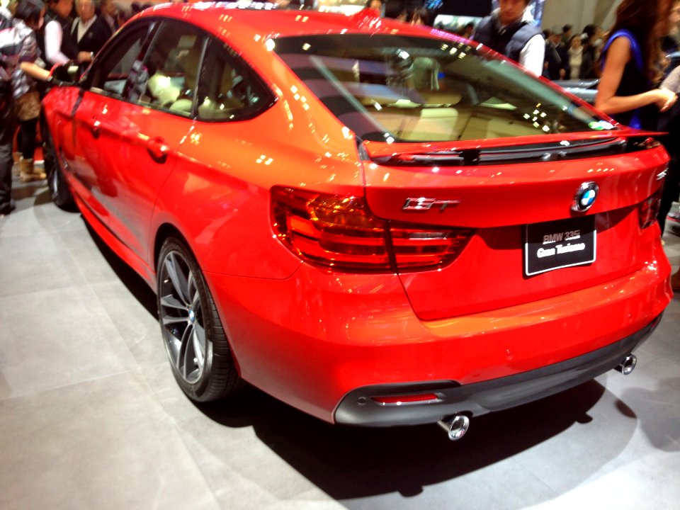 BMW 335i Gran Turismo rear - Tokyo Motor Show 2013