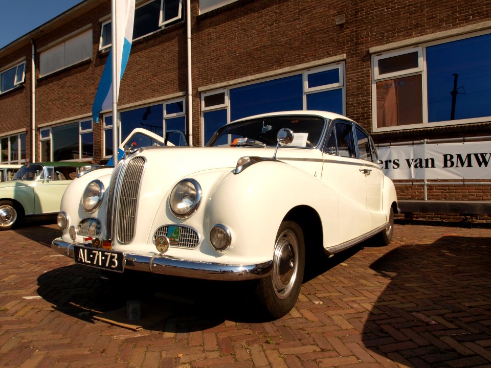 BMW 502 3.2L (1962), Dutch licence registration AL-71-73 pic2
