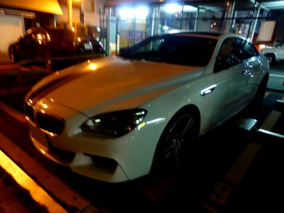 BMW 650i Gran Coupé (F06) at ngiht front