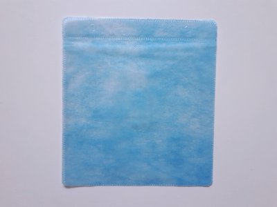 Blue plastic CD sleeve A