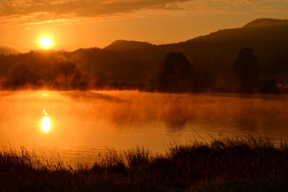 Water nature haze