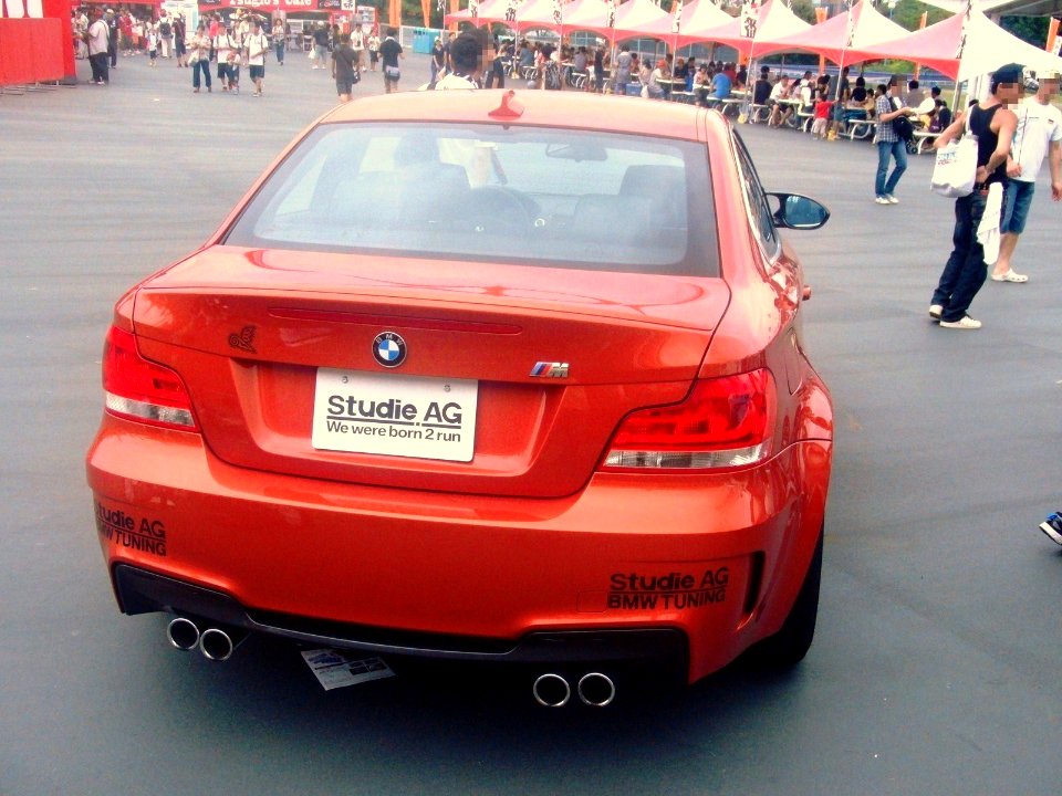 BMW 1 Series M Coupe rear