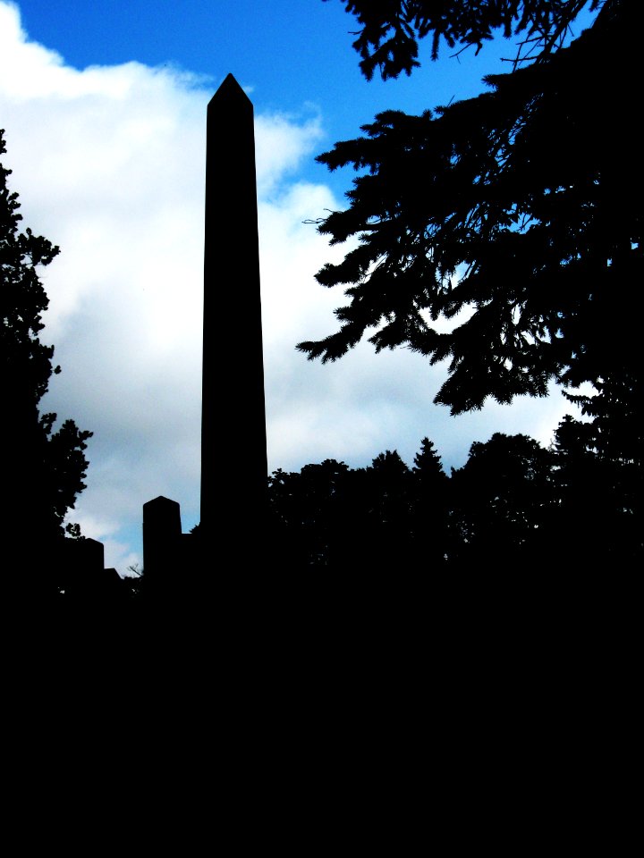 Blum obelisk, Mount Lebanon Cemetery, 2020-07-24, 02