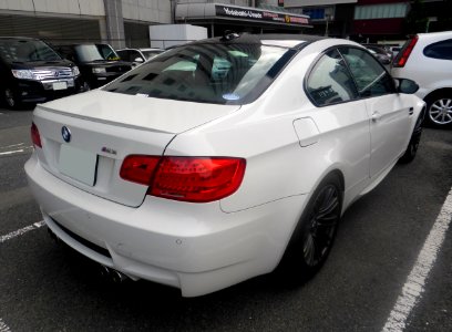 BMW M3 Coupé (E92) rear