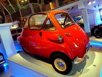 BMW Isetta at the Teknikens och Sjöfartens hus, Science and Maritime House pic2
