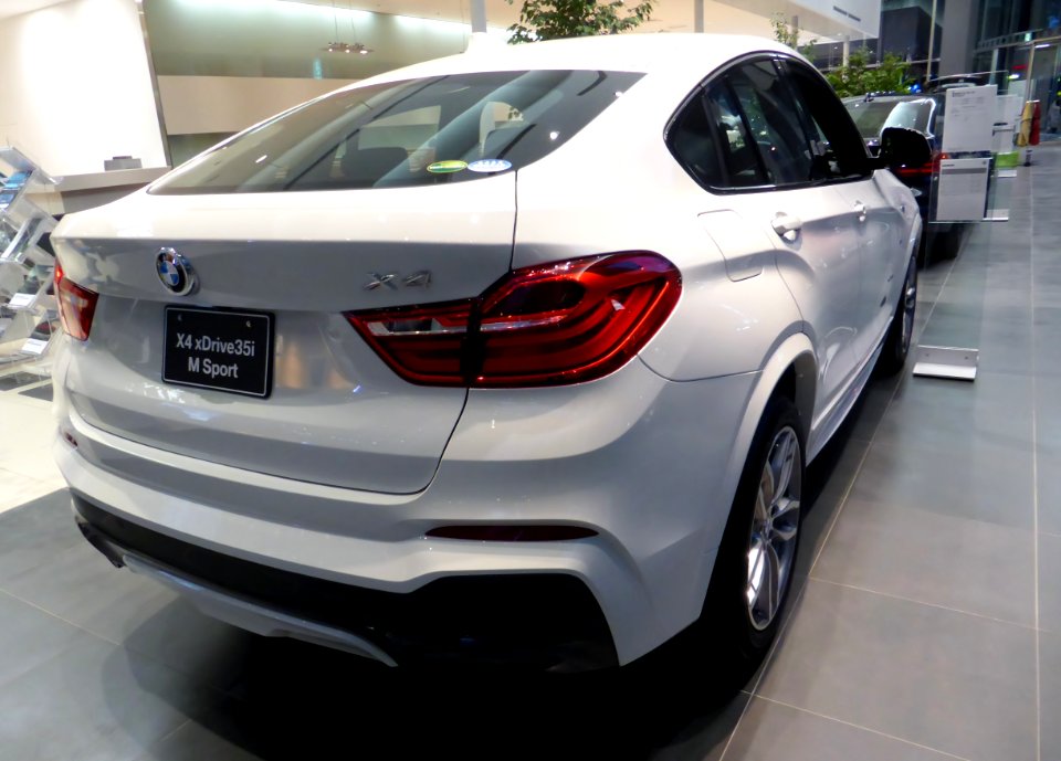BMW X4 xDrive35i M Sport (F26) rear