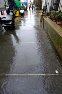 Bluestone sidewalk - Manhattan, New York City - DSC06865