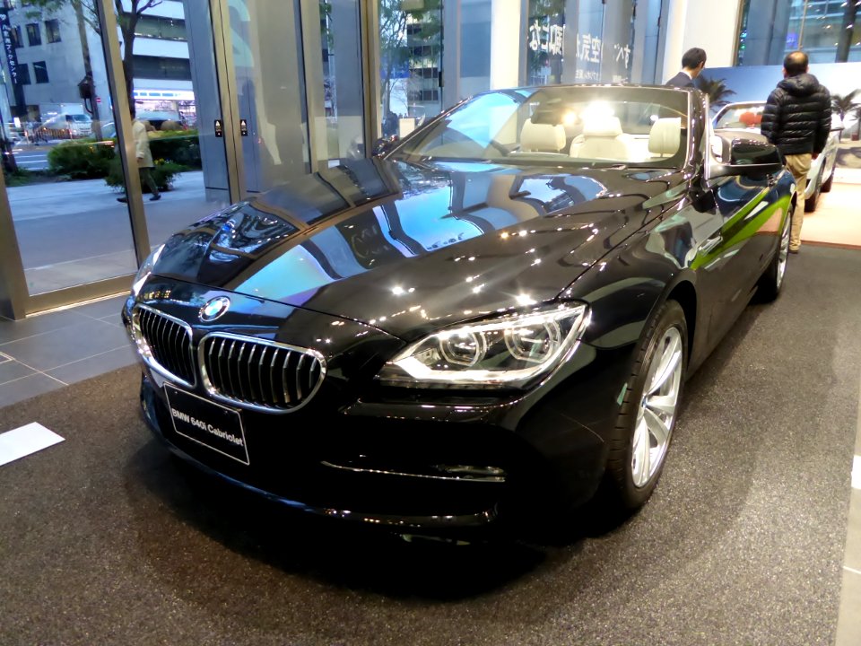 BMW 640i Cabriolet (F12) front