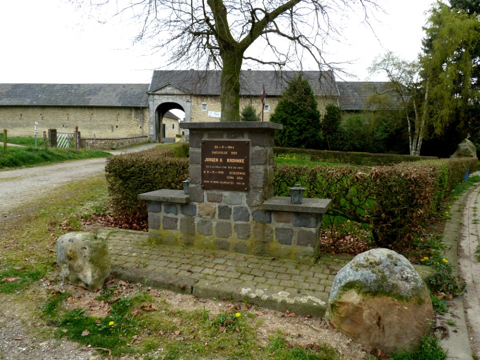 Bocholtz-Monument voor Jürgen G. Krohnke (1)