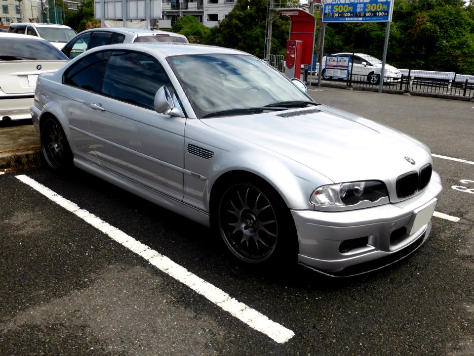 BMW M3 coupé (E46) front