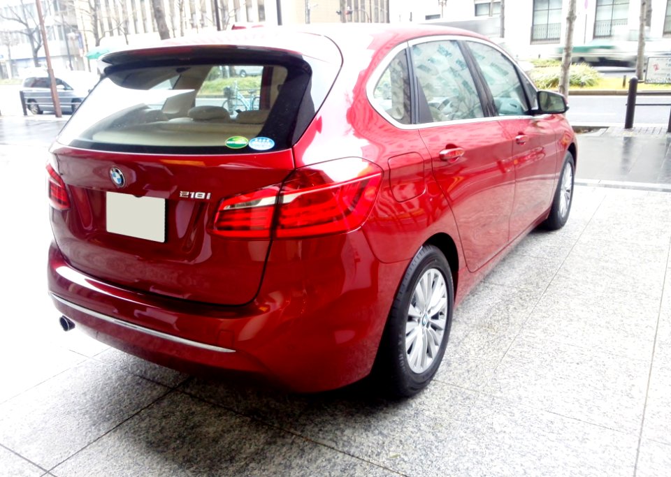 BMW 218i ActiveTourer (F45) rear