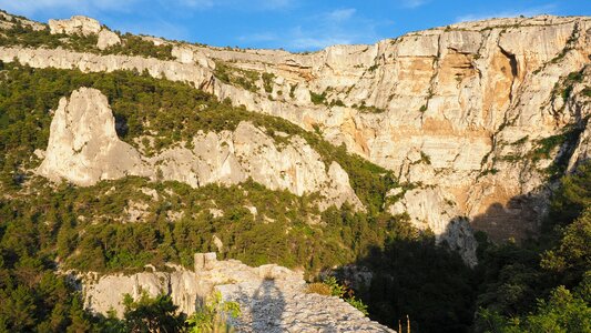 Ruin of philippe de cabassolle castle burgruine