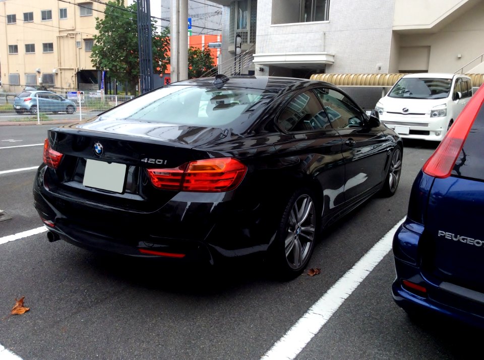 BMW 420i Coupé M Sport (F32) rear