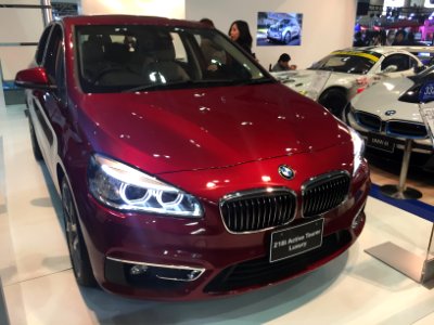BMW 218i Active Tourer Luxury front - Tokyo Auto Salon 2015 photo