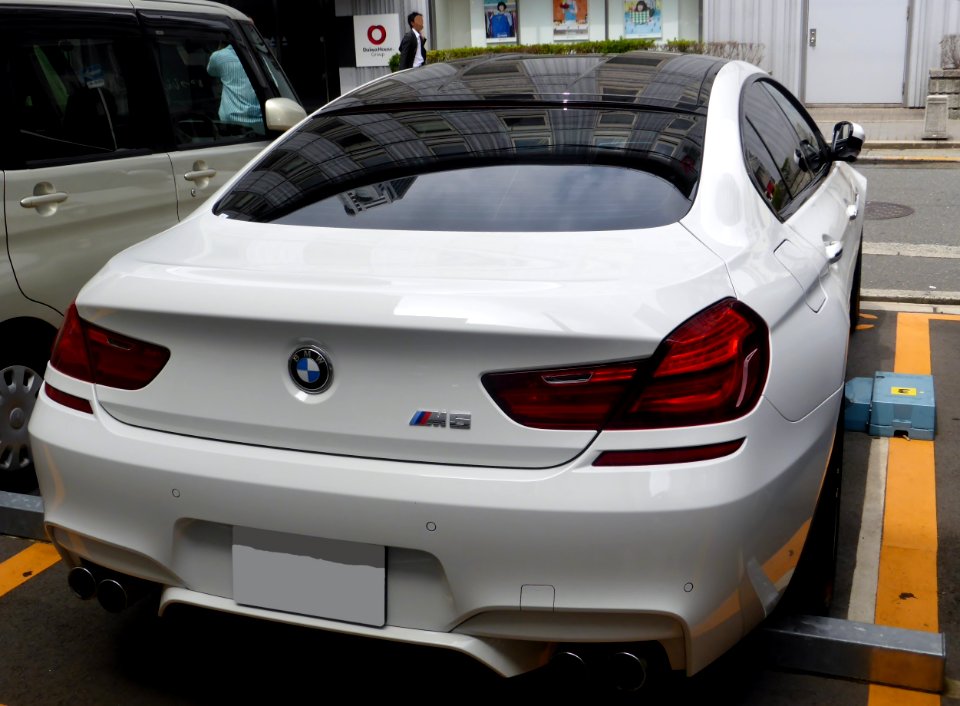 BMW M6 GranCoupé (F06) rear